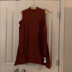 Style & Co peek a boo shoulder dress